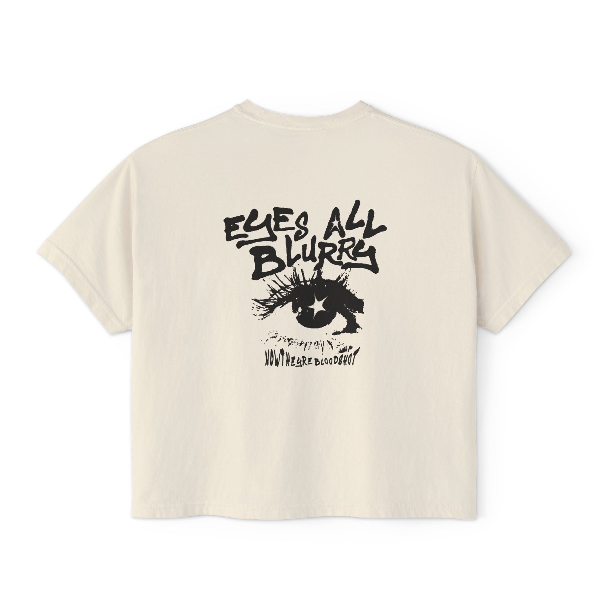 You Don't Care At All Cropped Tee