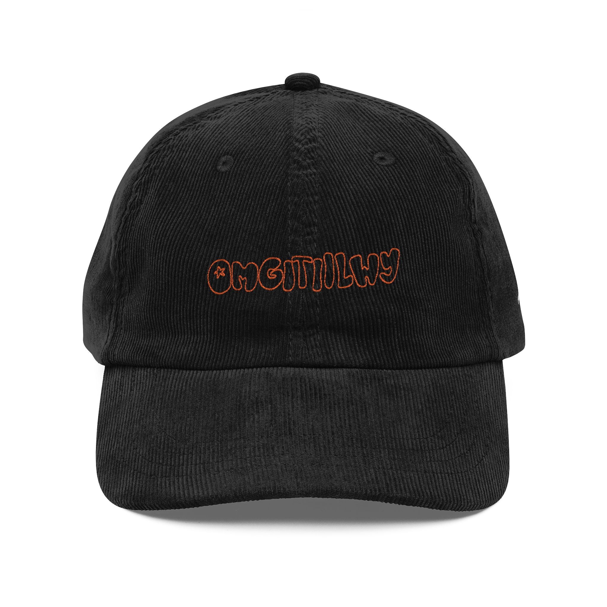 OMGITIILWY Vintage Corduroy Hat